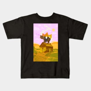 BEAR CABIN Kids T-Shirt